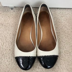 🎉HP🎉Jack Rogers Delfino Leather Ballet Flats